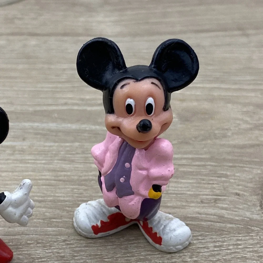 3 Mickey Mouse Vintage Cake Toppers